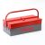 Visko 332 Metal Tool Box | Compartment Portable Heavy Duty For Electrician Plumber Technician Carpenter Domestic | Multicolor |