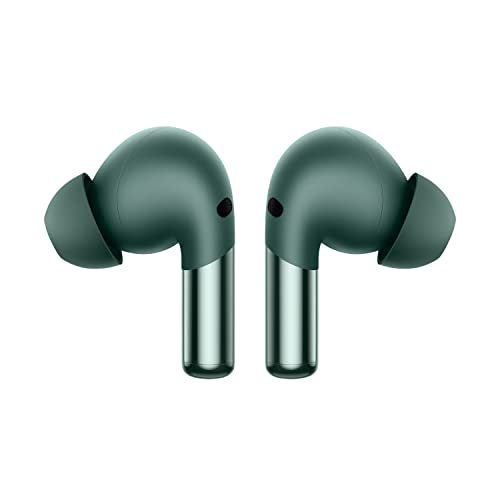 OnePlus Buds Pro 2 Bluetooth Truly Wireless in Ear Earbuds with Spatial Audio Dynamic Head Tracking,co-Created with Dynaudio,Upto 48dB Adaptive Noise Cancellation,Upto 40Hrs Battery[Arbor Green]