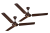 ACTIVA 1200 MM HIGH Speed BEE Approved Apsra Brown Ceiling Fan Pack of 2