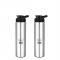 Pigeon Stainless Steel Inox Hydra 1000 Drinking Water Bottle 900 Ml Pack Of 2 Combo – Silver