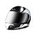 O2 Max Pro Full Face Helmet With Scratch Resistant Visor, Cross Ventilation & Matte Finish Graphics For Men’S Bike Motorcycle Scooty Riding (White, M)