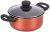 Amazon Brand – Solimo Non-Stick Casserole With Glass Lid (18 Cm, 2 L)