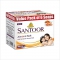 Santoor Sandalwood And Almond Milk Organic Soft Bath Soap For Softer, Smoother And Moisturised Skin, Combo Offer 150 G Pack Of 6
