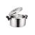 Signoraware Therma Casserole With Handles Straight Shape Insulated Stainless Steel, Insulated Thermal Serving Bowl, Elegant Hot Pot Food Warmer/Cooler For Long Duration, 1000Ml, Set Of 1, Silver