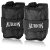 Aurion Wrist Ankle Weights Canvas Wrist Weights Adjustable Strap(0.5 Kg X 2) Black