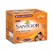 Santoor Sandalwood And Turmeric Bath Soap For Younger Looking And Glowing Skin, Combo Offer, 125 G (Pack Of 8)